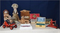 Grouping to Include 2 Jewelery Boxes and Contents,