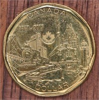 2017 $1 Dollar Canadian Coin