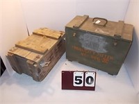 2 Ammo Boxes (Wooden)