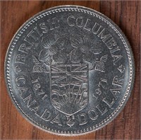 1871-1971 Canada Silver Dollar