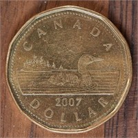 2007 Canadian Loonie