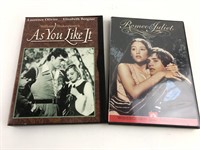 Romeo & Juliet & As You Like It DVDs