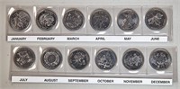 Canada 2000 Collection of Quarters