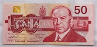 1988 $50 Bank of Canada Note