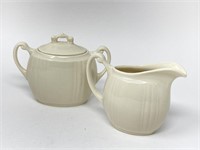 Vintage Porcelain Sugar & Creamer Set
