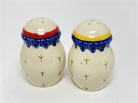 Vintage Ceramic Salt and Pepper Shakers