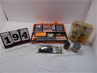 Gun Cleaning Kit/ Miller Fishing Reel/ Ect