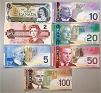 Assorted Canadian Bank Notes