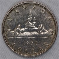 1960 & 1963 Canada Silver Dollars