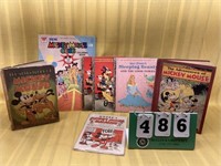 Mixed Collection of VIntage Walt Disney Books