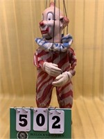 1950's Clarabell The Clown Marionette