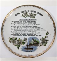 Decorative Hand-Painted Plate
