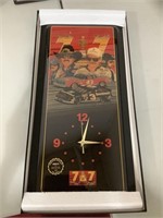 NEW Earnhardt and Petty Jebco clock