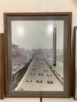 Large Indy 500 framed print