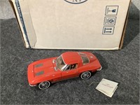 Franklin Mint 1963 Corvette - Red