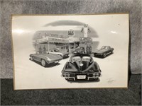 Corvette print