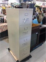 Four drawer filing cabinet