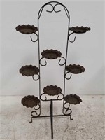 Vintage metal plant stand