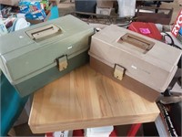 Pair of tackle boxes