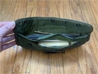 Military Belt Gun Cleaning Kit Used