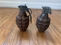 2 FAKE Hand Grenade's