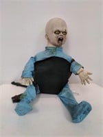 Halloween decoration possessed baby approx 12" x