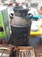 Cast iron milk jug
