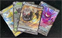 4 Rare Pokémon V Cards