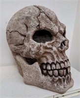 Halloween decoration of a skull Approx 16" x 22"
