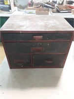 Metal 4 drawer storage chest