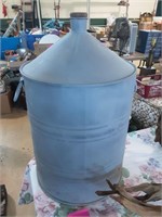 Galvanized milk jug