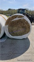 2 Wrapped Round Bales 1st Orchard Grass