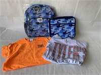 Tyler T-shirts, Viv & Lou Backpack & Lunchbox NWT