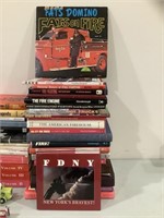 Assorted Fire Themed Books