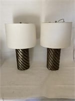 Lamps (set of two, 25.5" tall)