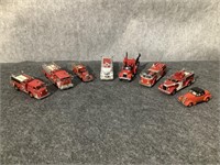Assorted Replica Fire Vehicles