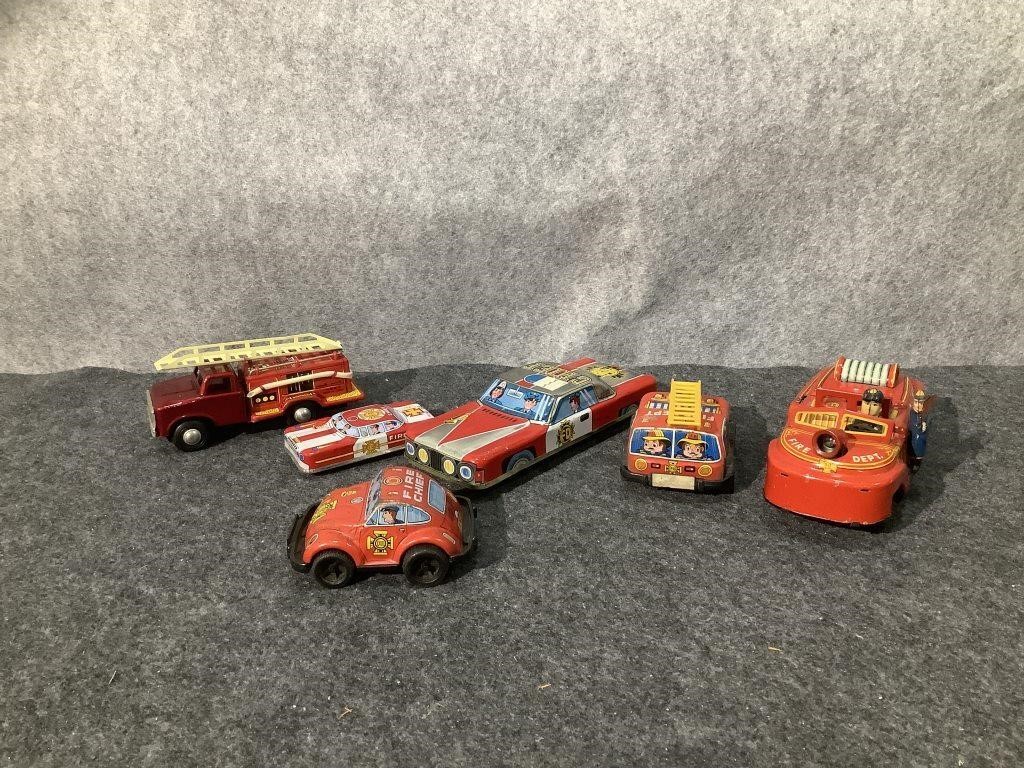 Model Firetruck collection of Gordon Balser