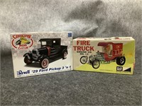 Set of 2 Model Truck Kits