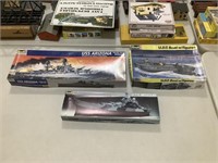 Set of 3 Model Boat Kits