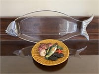 Decorative Fish Plate and Fish Serving Platter
