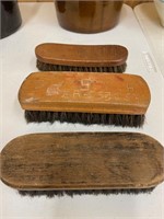 Antique clothes brushes