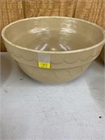 Clay City IN Pottery lg crock bowl
