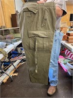 Military wool pants