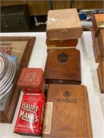 Cigar boxes and tins