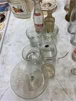 Apothecary bottle, Red Bud bottle, glassware
