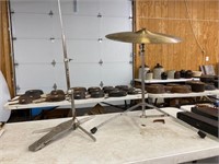 Cymbals and stands
