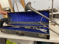 Tempo King trombone and case