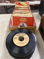 Large lot 45 rpm records