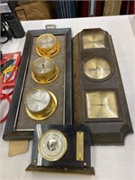 Barometer/thermometers