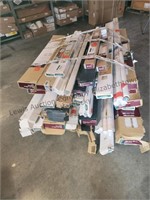 Pallet lot of blinds and shades  some miscues,